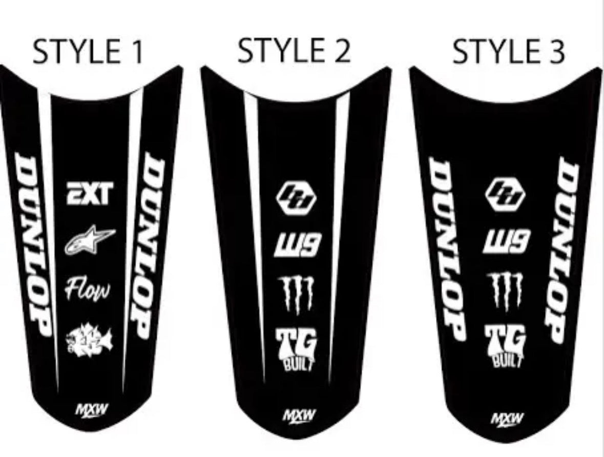 tuttio rear fender decal