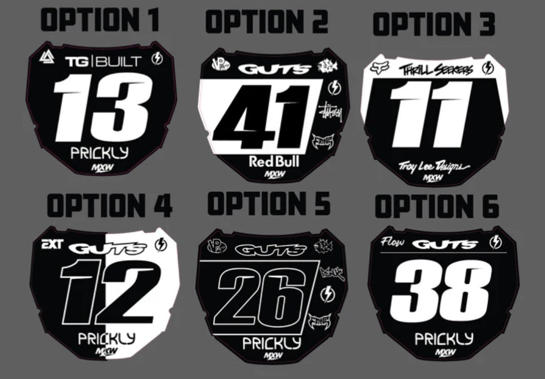 Odi plate decal