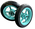 12in Supermoto Wheels (Light Blue)