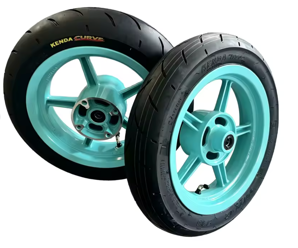 12in Supermoto Wheels (Light Blue)